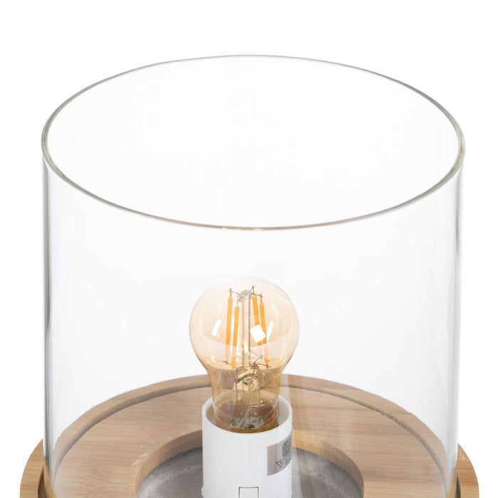 Lampă de masă LÁMPARAS INDUSTRIALES Gri Geam Цимент 60 W 240V 19,5 x 19,5 x 25 cm