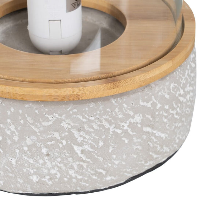 Lampă de masă LÁMPARAS INDUSTRIALES Gri Geam Цимент 60 W 240V 19,5 x 19,5 x 25 cm