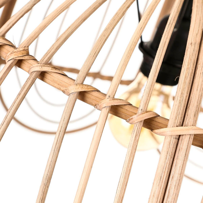 Lustră SEMANA 49 x 49 x 33 cm Natural (2 Unități)