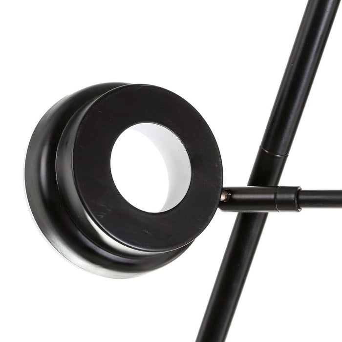 Lampă cu Picior 70 x 70 x 154 cm Negru Oțel