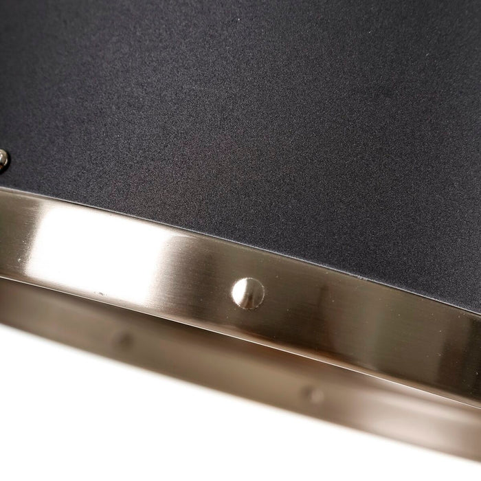 Lustră Negru Metal 30 x 30 x 35 cm industrial