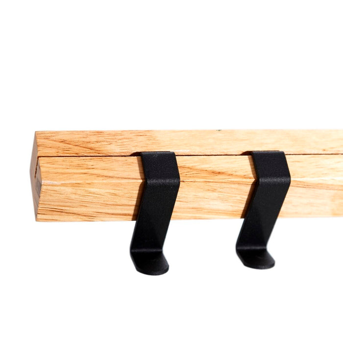Cuier de perete 75 x 21 x 13 cm Metal Lemn industrial