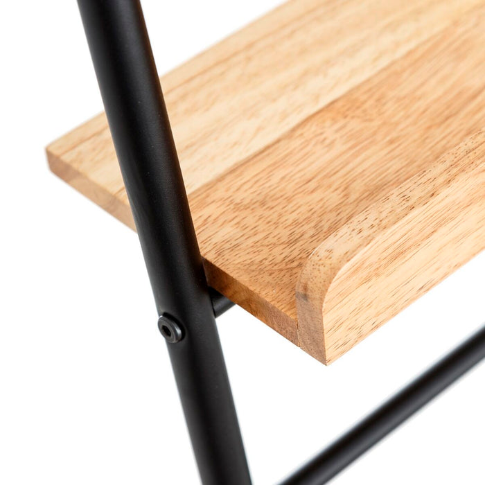 Suport de haine 56,9 x 15 x 171,9 cm Natural Negru Metal Lemn industrial