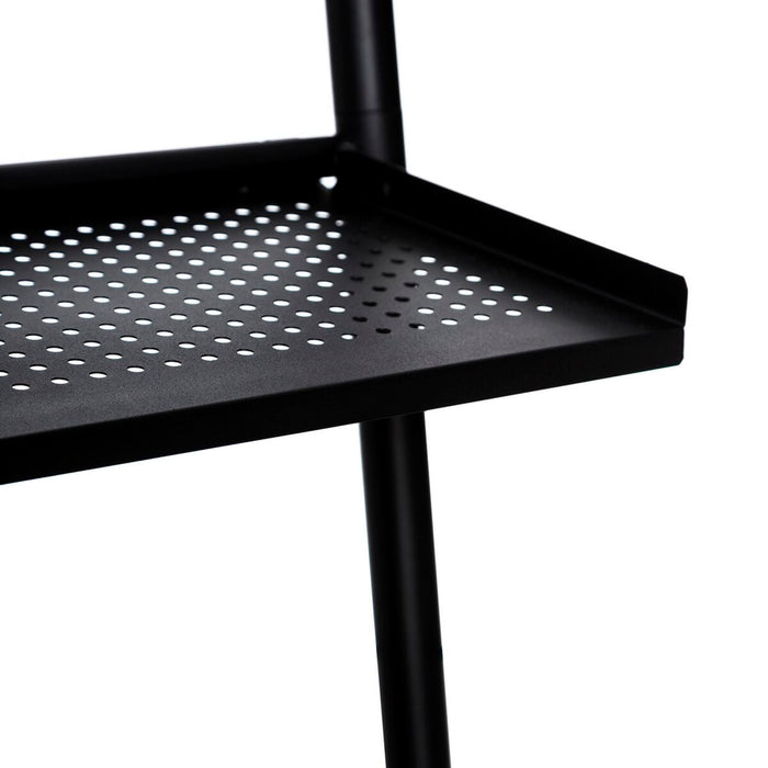 Suport de haine 59 x 39 x 177,5 cm Negru Metal industrial
