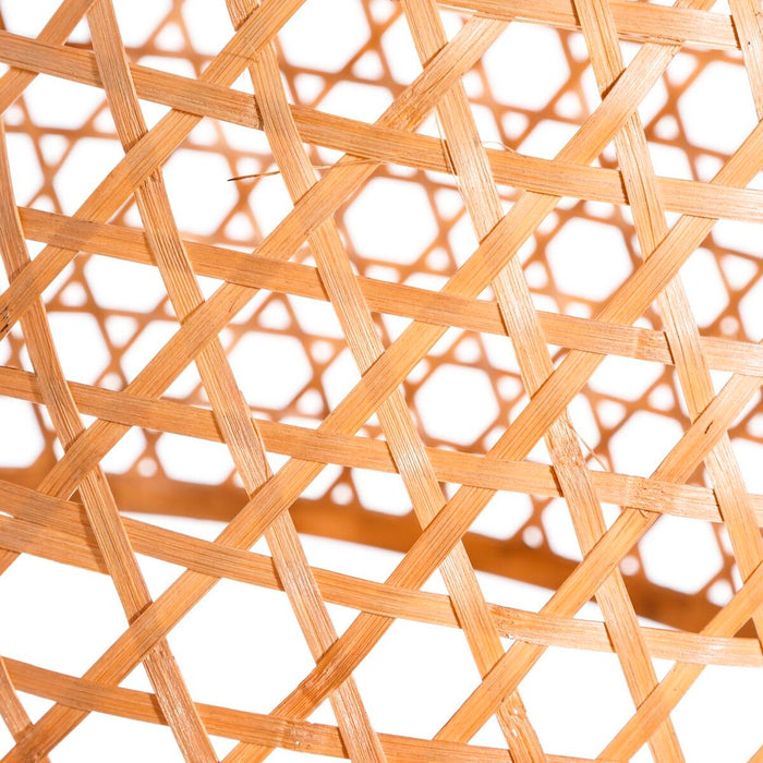 Lustră Natural Bambus 42 x 42 x 42 cm (2 Unități)