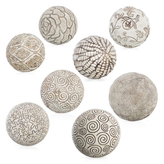 Mingi Decor Maro 10 x 10 x 10 cm (8 Unități)