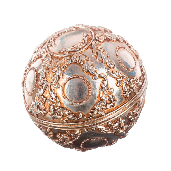 Mingi Decor Argintiu 10 x 10 x 10 cm (8 Unități)