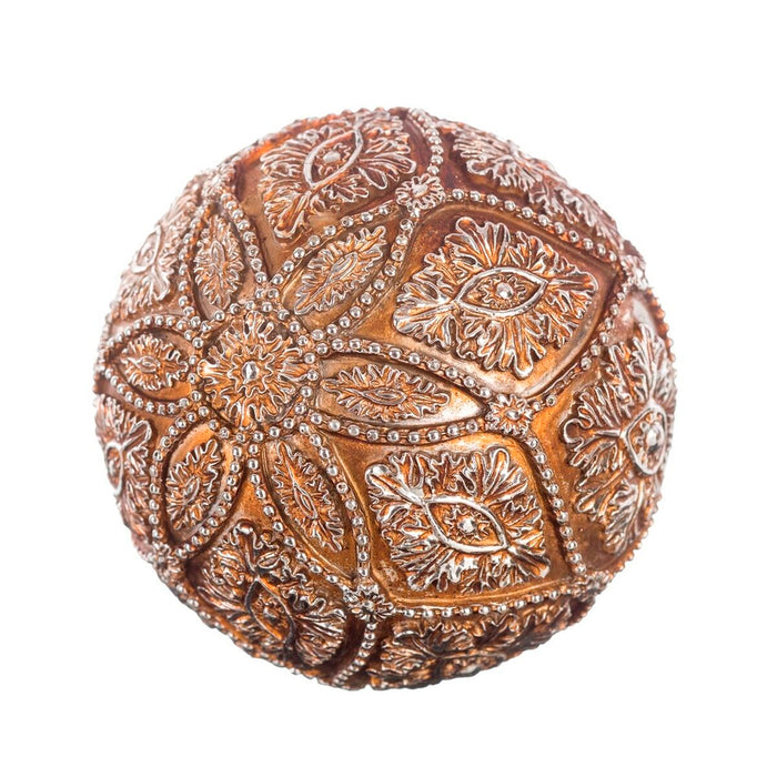 Mingi Decor Argintiu 10 x 10 x 10 cm (8 Unități)