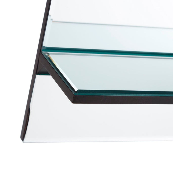 Oglindă de perete 45 x 11 x 45 cm Geam Argintiu DMF