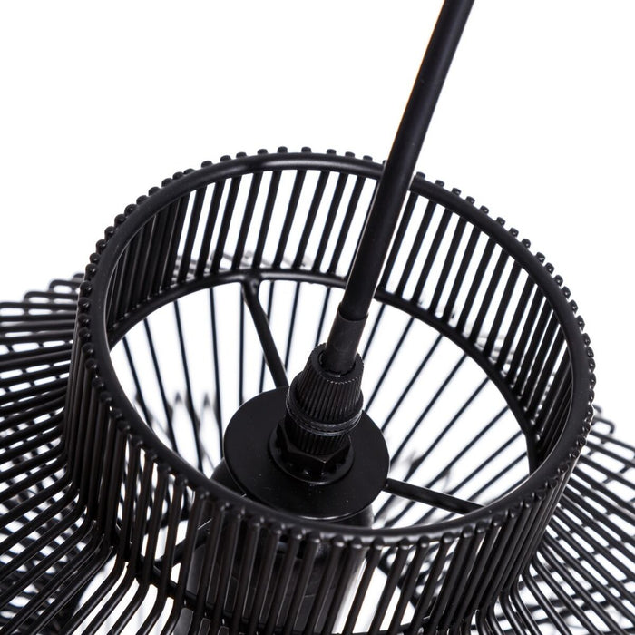 Lustră Negru Metal 28 x 28 x 28 cm