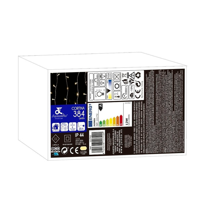 Lumini perdea cu LED Cálido 12 W