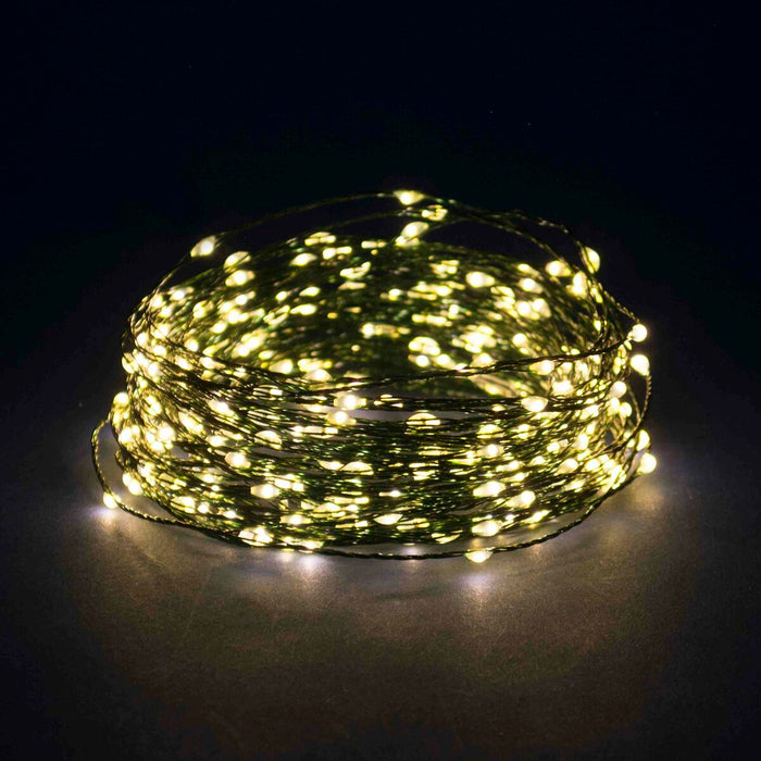 Fâșie de lumini Lumină caldă LED 18,5 m