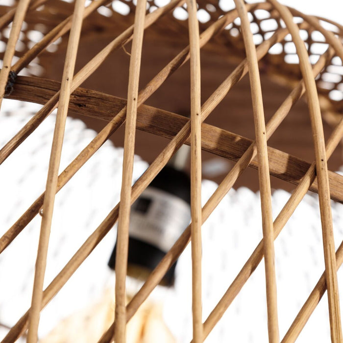Lustră 50 x 50 x 33 cm Natural Bambus
