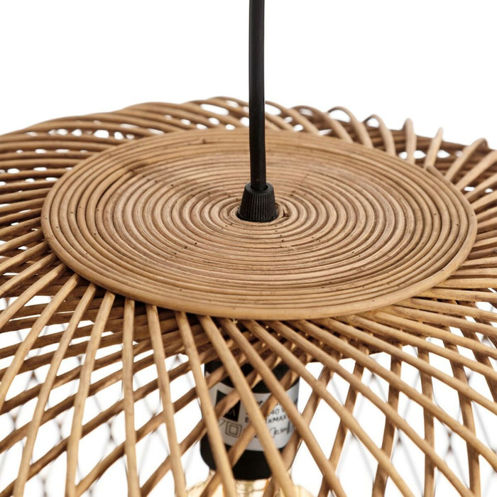 Lustră 50 x 50 x 33 cm Natural Bambus