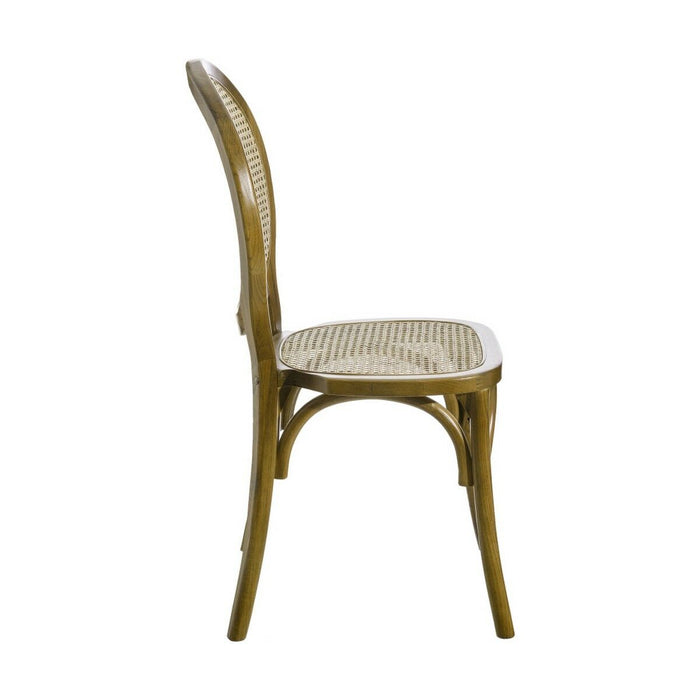 Scaun de Sufragerie 45 x 42 x 94 cm Natural Lemn Ratan