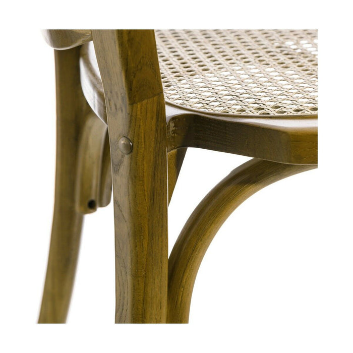 Scaun de Sufragerie 45 x 42 x 94 cm Natural Lemn Ratan