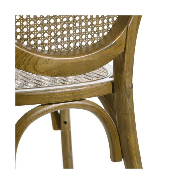 Scaun de Sufragerie 45 x 42 x 94 cm Natural Lemn Ratan