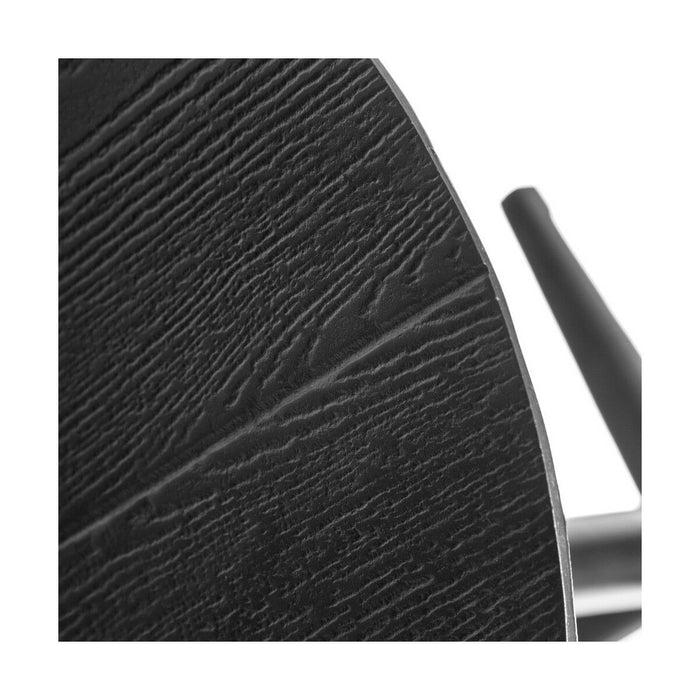 Masa laterală 56 x 56 x 63 cm Negru Aluminiu