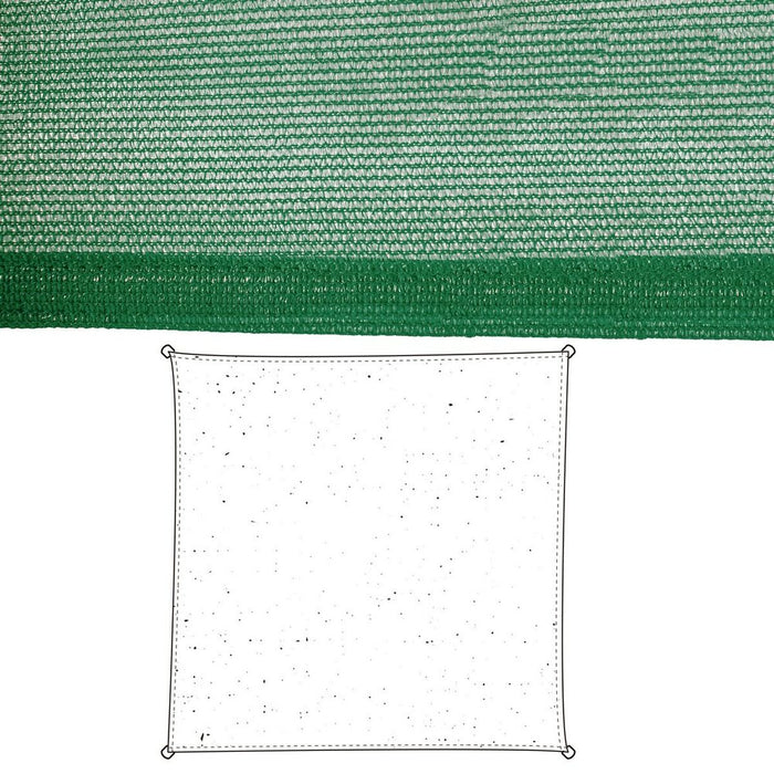 Umbrele din pânză Copertină Verde Polietilenă 500 x 500 x 0,5 cm