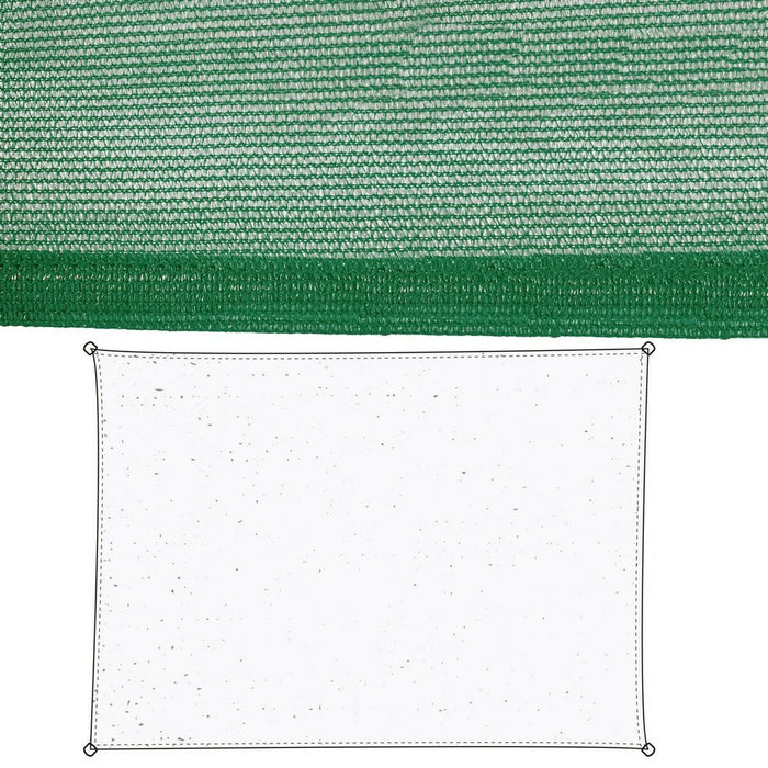 Umbrele din pânză Copertină Verde Polietilenă 90 x 180 x 0,5 cm