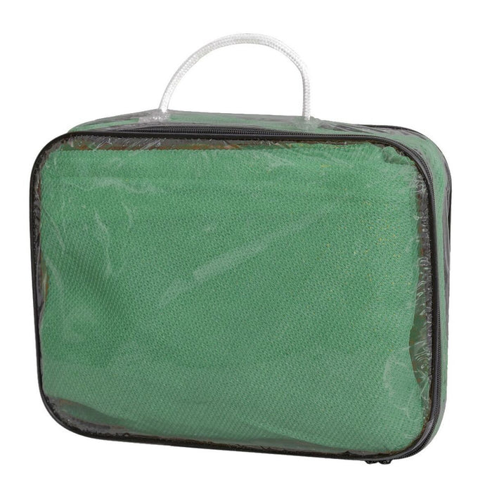 Umbrele din pânză Copertină 3,5 x 3,5 m Verde Polietilenă 350 x 350 x 0,5 cm
