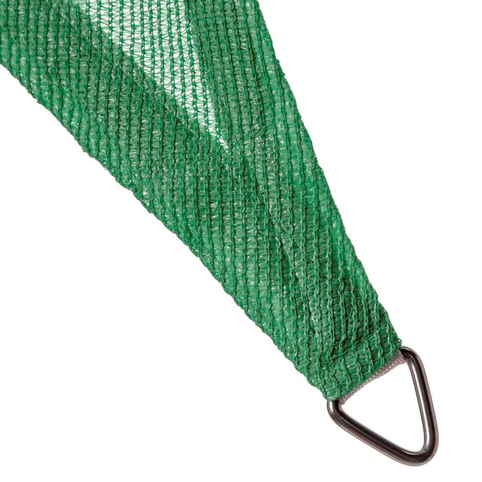 Umbrele din pânză Copertină 3,5 x 3,5 m Verde Polietilenă 350 x 350 x 0,5 cm