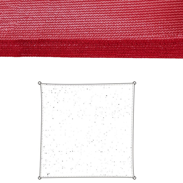 Umbrele din pânză Copertină Cireșe Polietilenă 300 x 300 x 0,5 cm