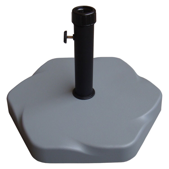 Bază pentru Umbrelă de Soare 48 x 48 x 6 cm Gri Цимент