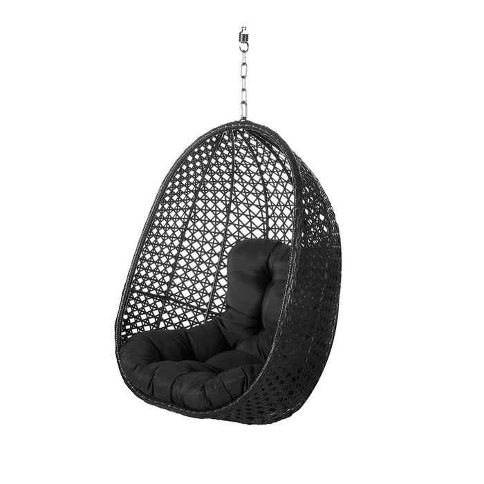 Fotoliu de grădină suspendat Dido Negru 81 x 64 x 111,5 cm
