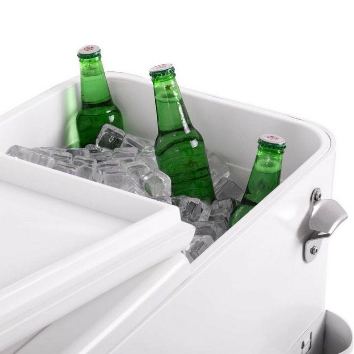 Frigider Portabil Fresh Alb Metal 74 x 43 x 80 cm