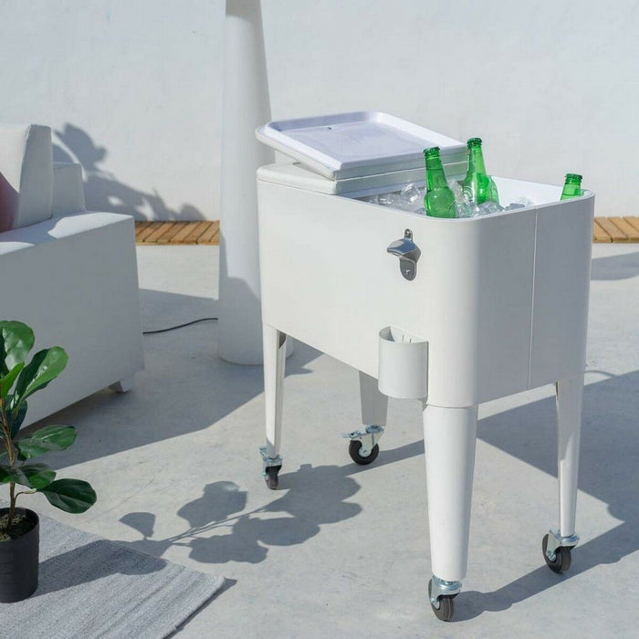 Frigider Portabil Fresh Alb Metal 74 x 43 x 80 cm