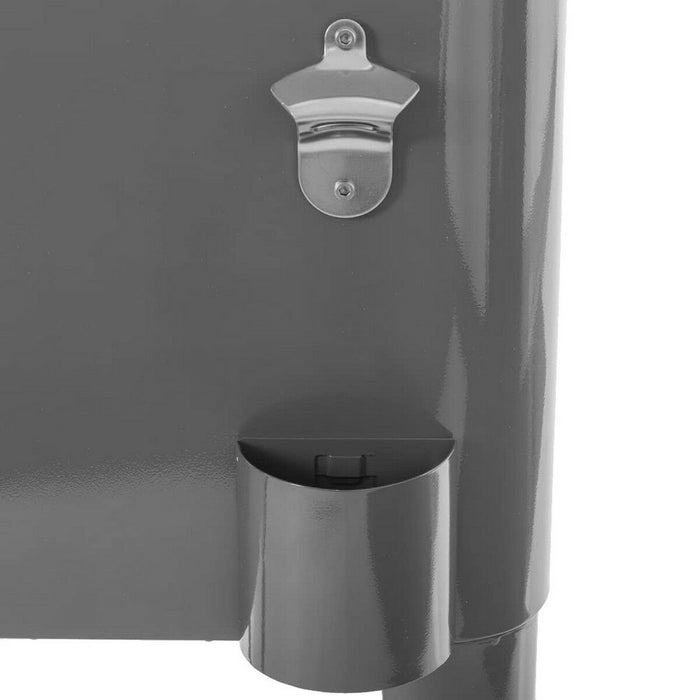 Frigider Portabil Fresh Gri Metal 74 x 43 x 80 cm