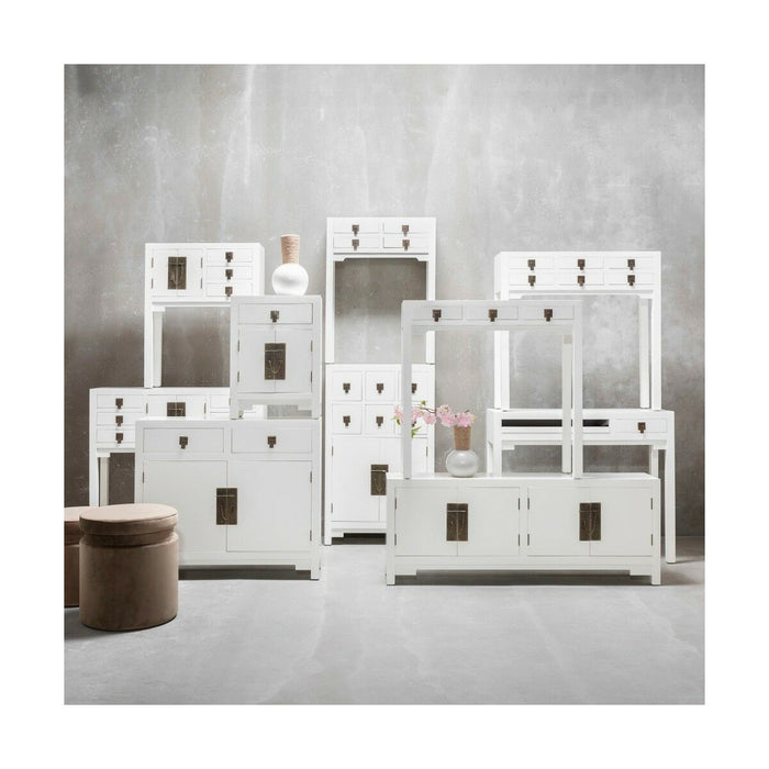 Mobilier pentru Hol NEW ORIENTAL 95 x 26 x 91 cm Lemn Alb DMF