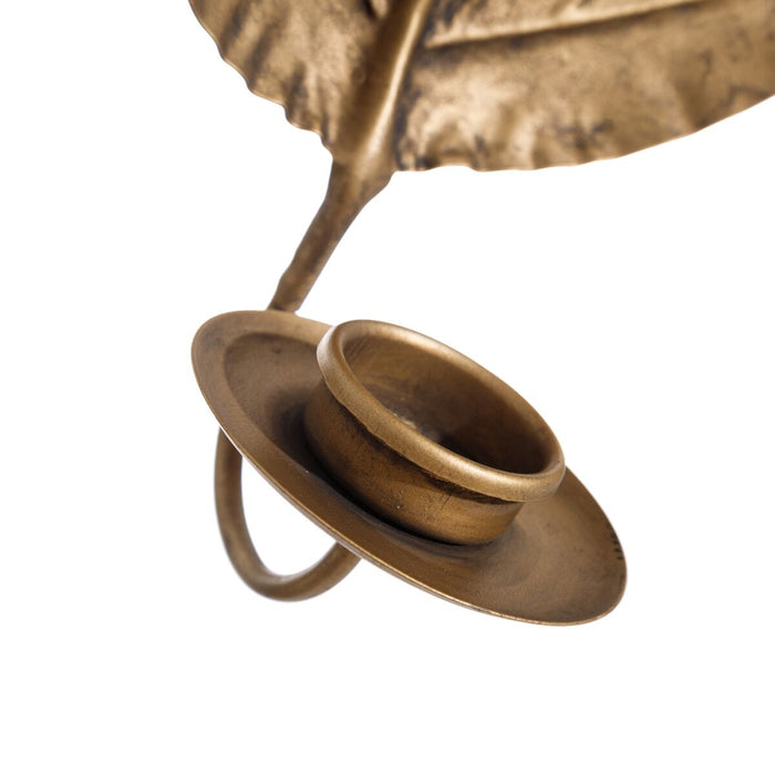 Suport de Lumânări Aur Auriu* Zinc 67 x 14,5 x 40 cm