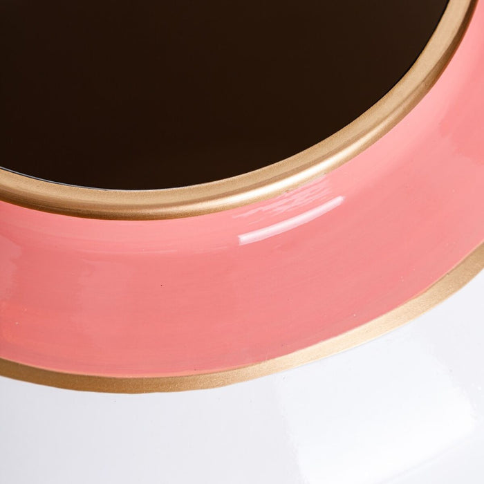 Vază Ceramică Coral Alb 36 x 36 x 48 cm