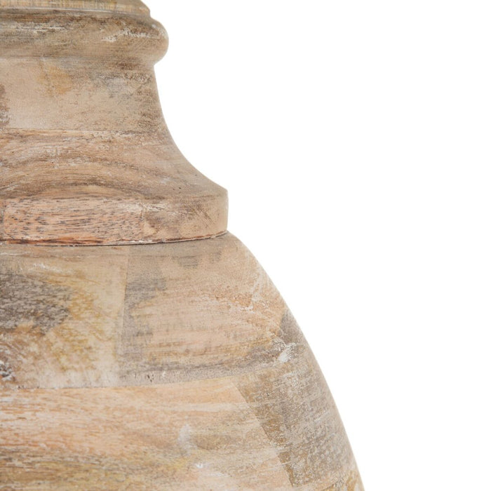 Lustră Natural Lemn 30 x 30 x 42 cm 60 W