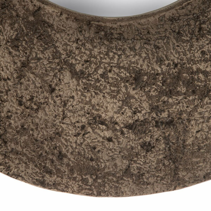 Oglindă de perete 91,4 x 2,5 x 91,4 cm Auriu* Aluminiu Lemn MDF