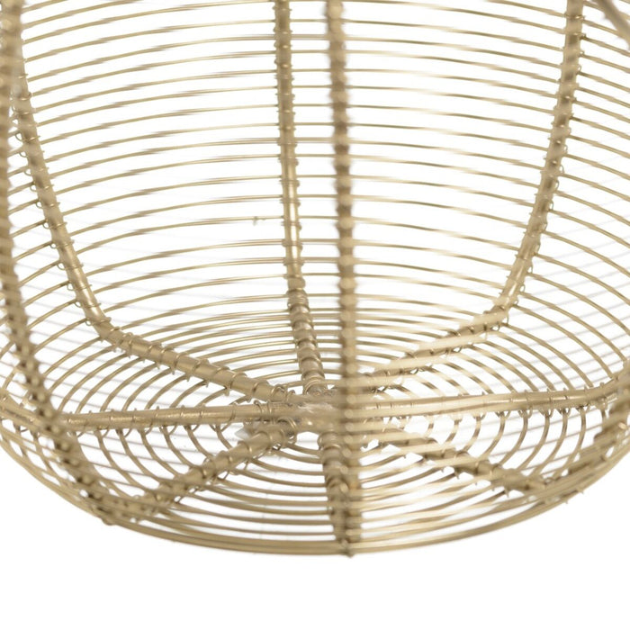 Lucerna Suport de Lumânări Auriu* Fier Lucerna 18 x 18 x 24 cm