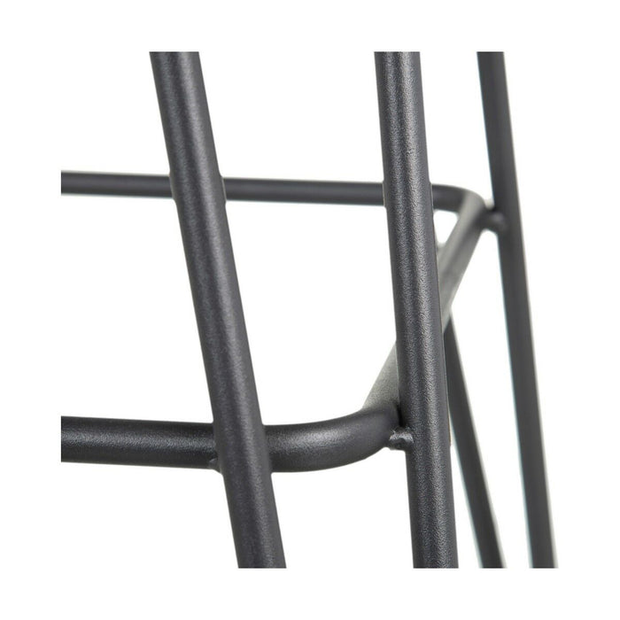 Taburet 45 x 48,5 x 95 cm Metal Cămilă Piele Sintetică