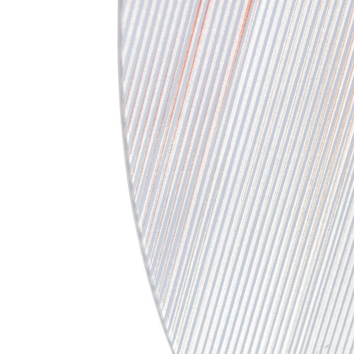 Oglindă de perete Geam Roșu Albastru 80 x 80 cm