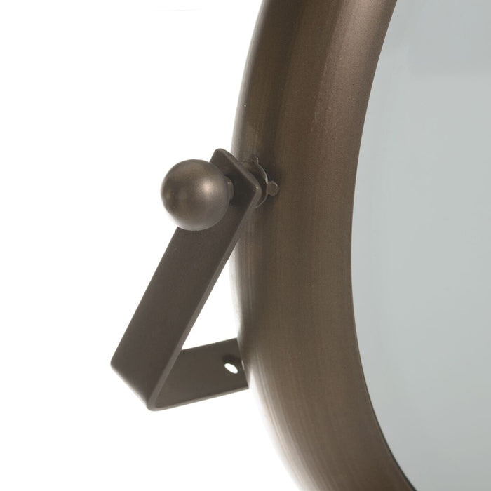 Oglindă de perete 48 x 22 x 40 cm Geam Auriu* Metal industrial