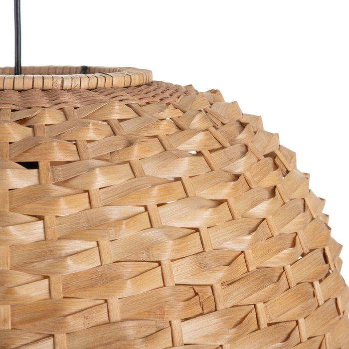 Lustră 51 x 51 x 35,5 cm Natural (2 Unități)