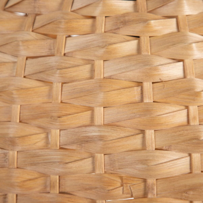 Lustră 51 x 51 x 35,5 cm Natural (2 Unități)