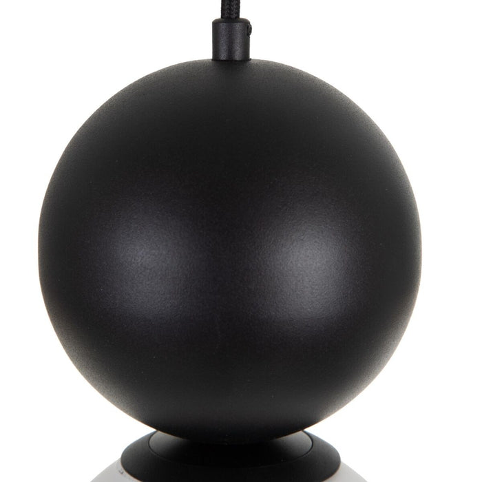 Lustră 13,8 x 13,8 x 25,8 cm Geam Metal Alb