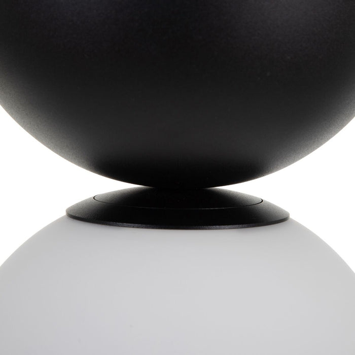 Lustră Geam Metal Alb 18 x 18 x 36 cm