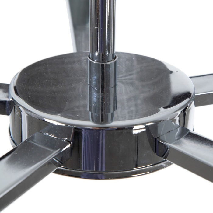 Lustră Negru Argintiu Lin Metal Fier 220-240 V 52 x 52 x 45 cm