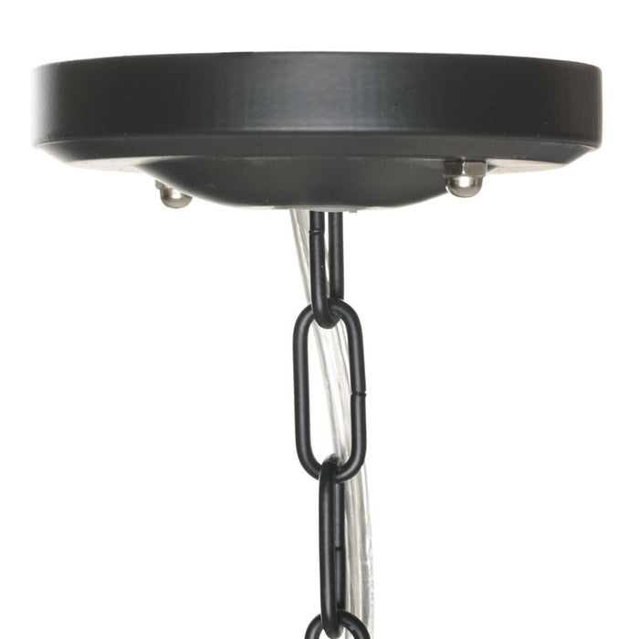 Lustră 34 x 34 x 54 cm Negru Metal