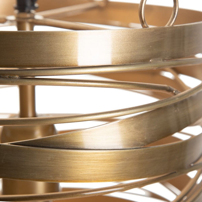 Lustră Cupru 26 x 26 x 36 cm