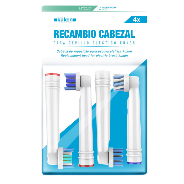 Cap de Schimb Küken 34375 Alb 4 Unități