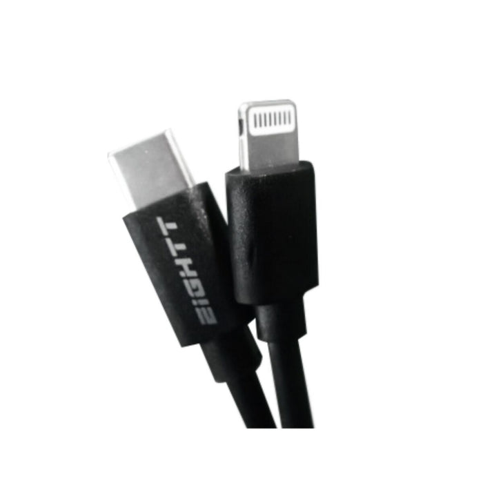 Cablu Lightning Eightt ECT-6B Negru 1 m